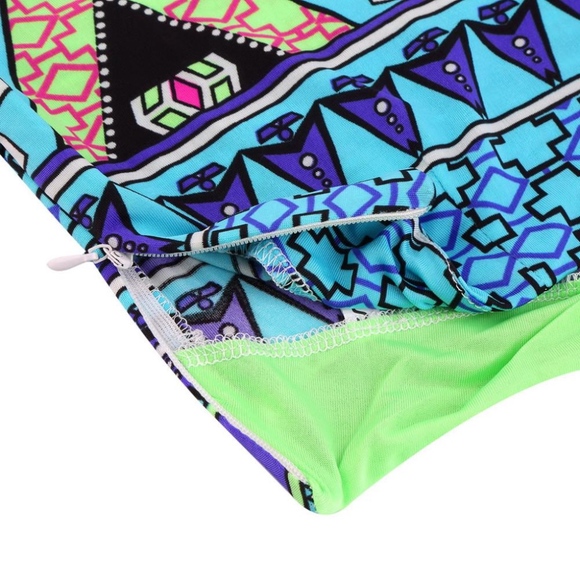 multicolor knit hot pants - Picture 2 of 3